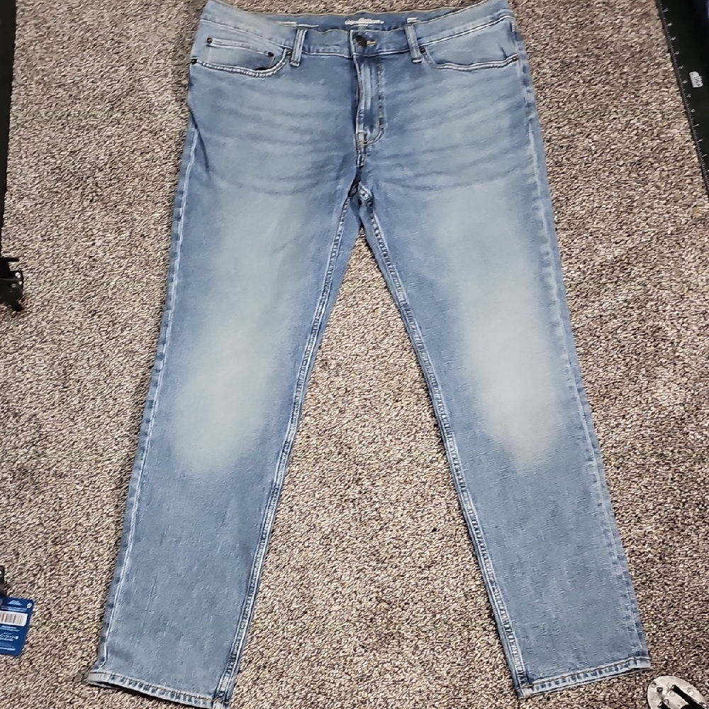 Goodfellow & Co Men's Sky Blue Skinny Jeans 38x31 Never Worn